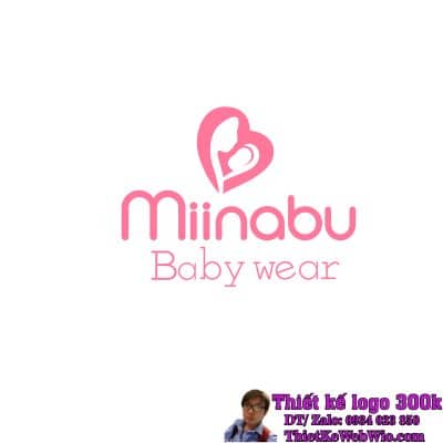 Thiết kế logo Baby Wear MiinABoo