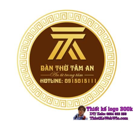 Thiết kế logo Bàn Thờ Tâm An
