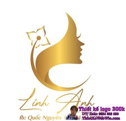 Thiết kế logo Beauty & Clinic Linh Anh