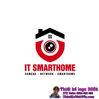 Thiết kế logo Camera Network IT SMARTHOME
