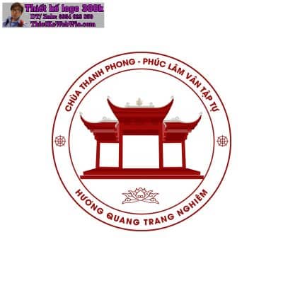 Thiết kế logo Chùa Thanh Phong