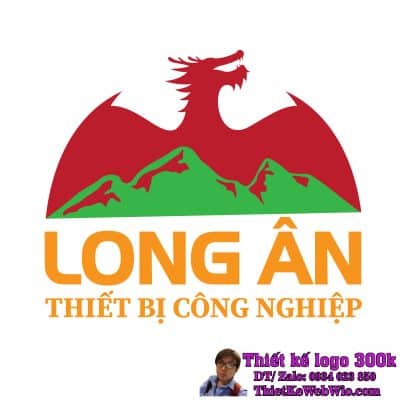 Thiết kế logo Cơ khí Long ân