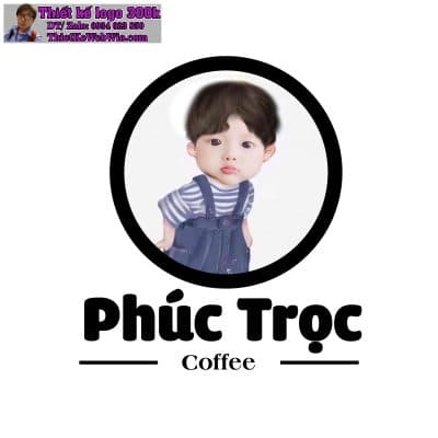 Thiết kế logo Coffee Phúc Trọc