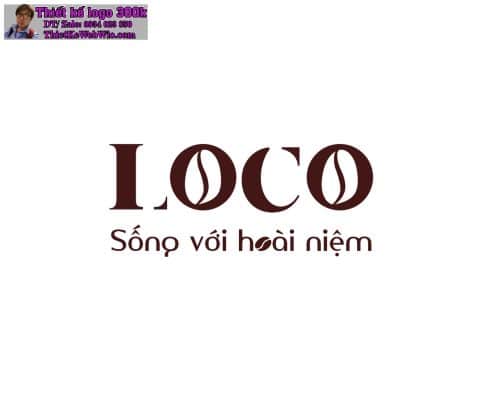 Thiết kế logo Coffee and Tea LOCO