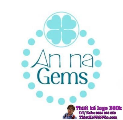 Thiết kế logo Đá phong thuỷ Anna