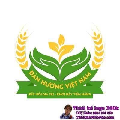Thiết kế logo Đàn Hương Việt Nam