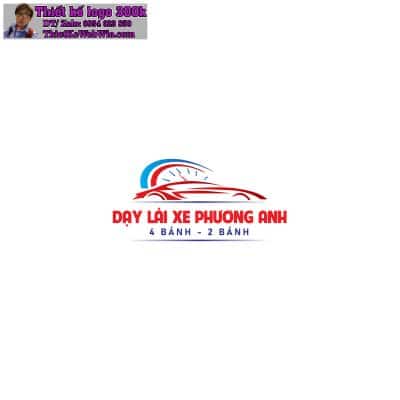 Thiết kế logo Dạy Lái Xe Phương Anh