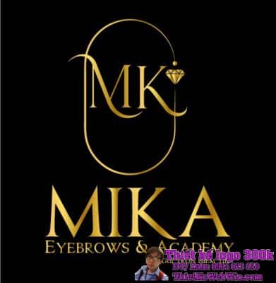 Thiết kế logo Eyebrows & Academy MIKA