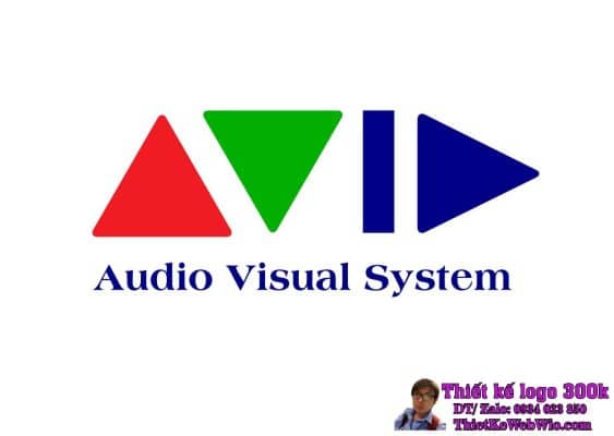 Thiết kế logo Hệ thống tích hợp âm thanh hình ảnh AVP