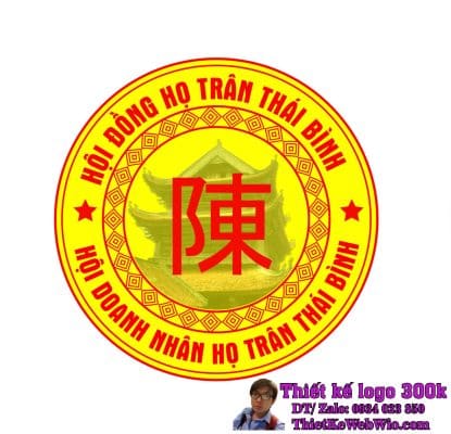 Thiết kế logo Hội Đồng Họ Trần Thái Bình