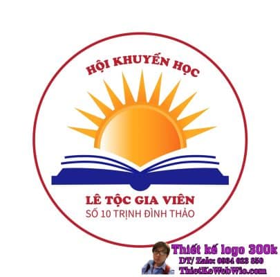 Thiết kế logo Hội Khuyến Học Lê Tộc Gia Viên
