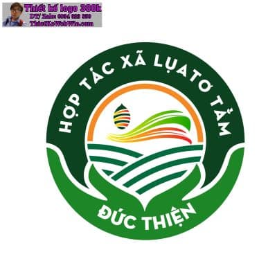 Thiết kế logo Hợp tác xã Lụa Tơ Tằm Đức Thiện