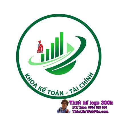Thiết kế logo Khoa Kế Toán Tài Chính