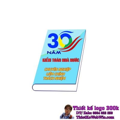 Thiết kế logo Kỷ niệm 30 năm Kiểm toán Nhà nước