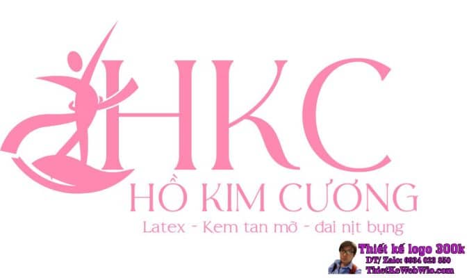 Thiết kế logo Latex HỒ KIM CƯƠNG