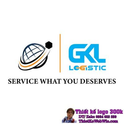 Thiết kế logo Logistics GK Gia Khanh