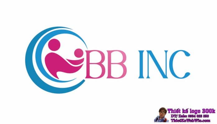 Thiết kế logo Mẹ và Bé BB INC