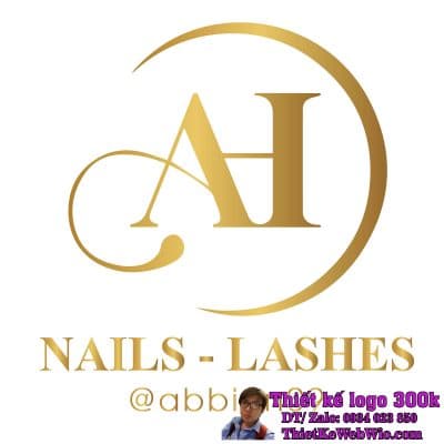 Thiết kế logo Nail AH