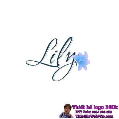 Thiết kế logo Nail Lily