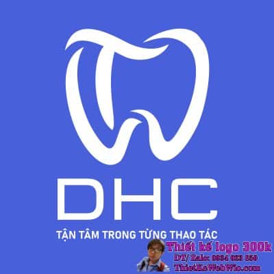 Thiết kế logo Nha khoa DHC