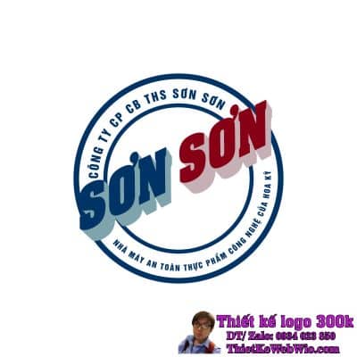 Thiết kế logo Nhà máy an toàn thực phẩm Sơn Sơn