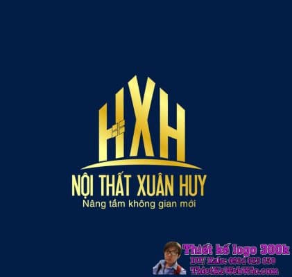 Thiết kế logo Nội thất Xuân Huy