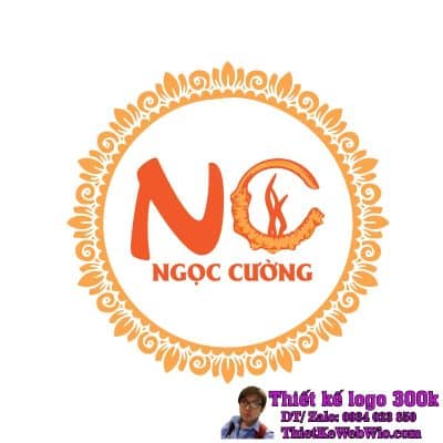 Thiết kế logo Rượu Đông Trùng Hạ Thảo NC Ngọc Cường