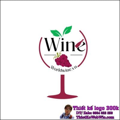 Thiết kế logo Rượu Nho Worldwine