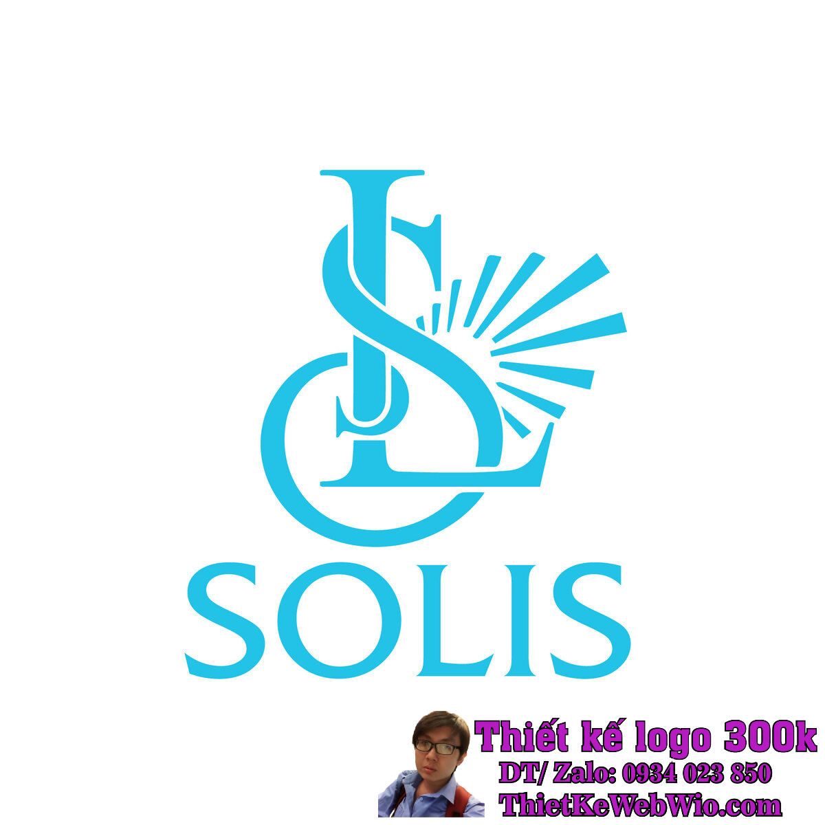 Thiết kế logo SOLIS, GIÁ RẺ 300K ĐẸP CHUYÊN NGHIỆP - WIO