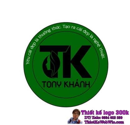 Thiết kế logo Salon tóc Tony Khánh