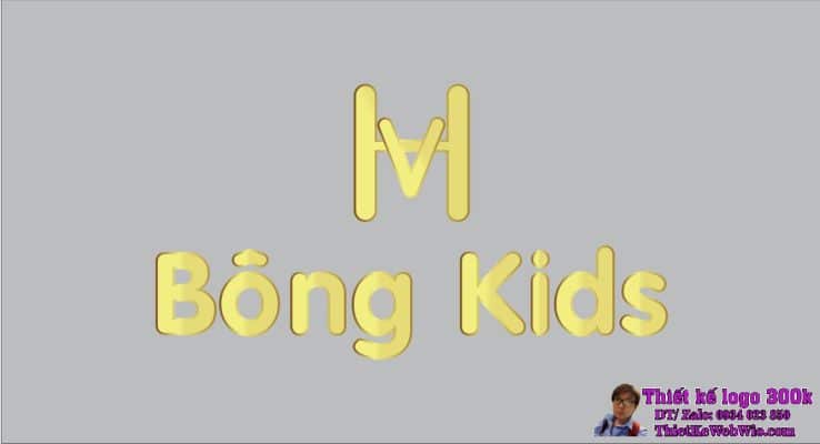 Thiết kế logo Shop trẻ em HV