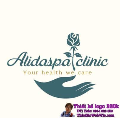 Thiết kế logo Spa Alidaspa & Clinic