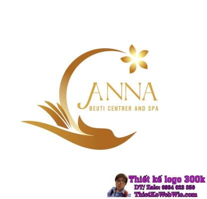 Thiết kế logo Spa Anna