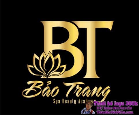 Thiết kế logo Spa Bảo Trang BT