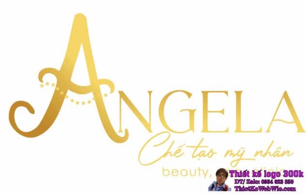 Thiết kế logo Spa, Clinic, Beauty Angela