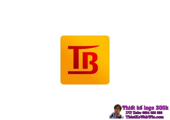 Thiết kế logo TB Thiên Bình