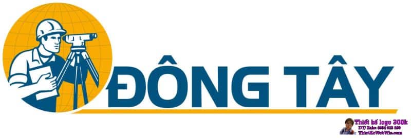Thiết kế logo THIẾT BỊ ĐO ĐẠC Đông Tây