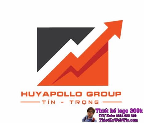 Thiết kế logo Tài chính HuyApollo