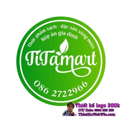 Thiết kế logo Thực phẩm ăn uống TiTamart