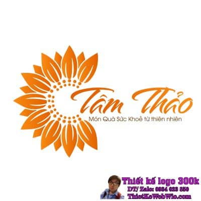 Thiết kế logo Trà thảo mộc Tâm Thảo