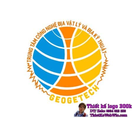Thiết kế logo Trung tâm Công nghệ Địa vật lý và Địa kỹ thuật GEOGETECH