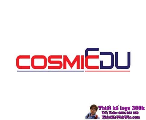 Thiết kế logo Trung tâm ngoại ngữ Cosmic Education
