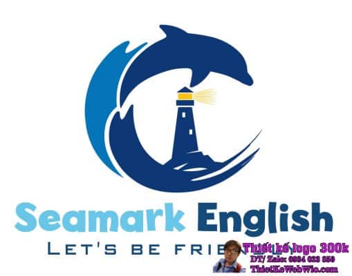 Thiết kế logo Trung tâm ngoại ngữ Seamark English School