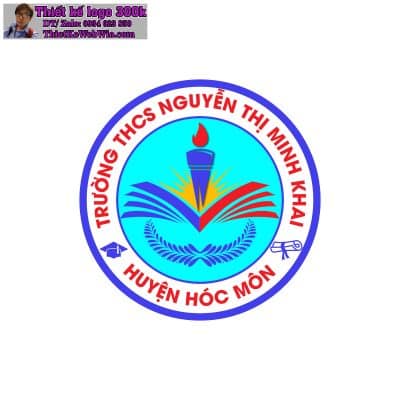 Thiết kế logo Trường THCS Nguyễn Thị Minh Khai