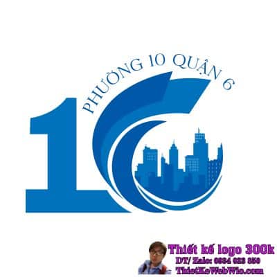 Thiết kế logo UBND Phường 10 Quận 6