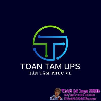 Thiết kế logo UPS Toàn Tâm