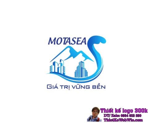 Thiết kế logo Xây Dựng Motasea
