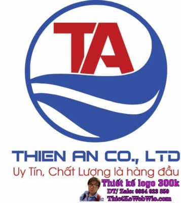 Thiết kế logo Xuất Nhập Khẩu TA Thiên An