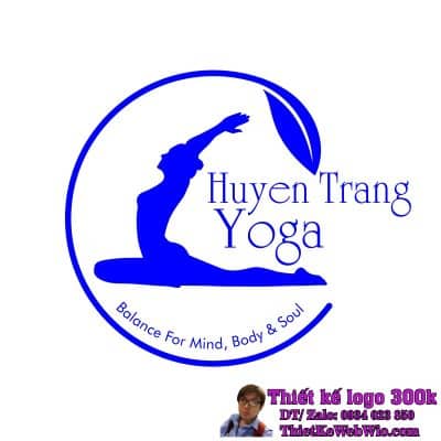 Thiết kế logo Yoga Huyen Trang