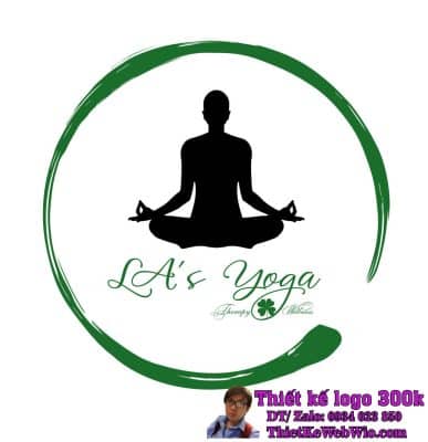 Thiết kế logo Yoga và sức khỏe LA's Yoga